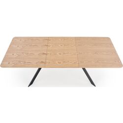 Masa extensibila Halmar Bacardi 160/220cm (Natural Oak/Black) Thumb