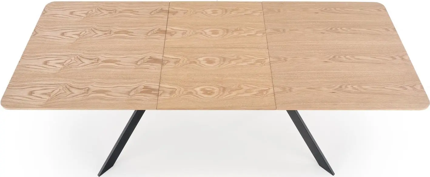 Masa extensibila Halmar Bacardi 160/220cm (Natural Oak/Black)