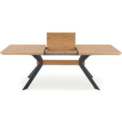 Masa extensibila Halmar Bacardi 160/220cm (Natural Oak/Black) Thumb