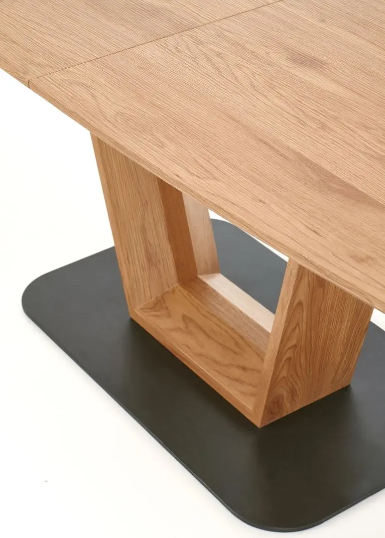 Masa extensibila Halmar Blacky (Natural Oak/Black)