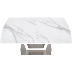 Стол раскладной Halmar Blanco (White Marble/White) Thumb