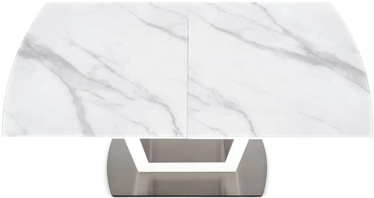 Стол раскладной Halmar Blanco (White Marble/White) - 2