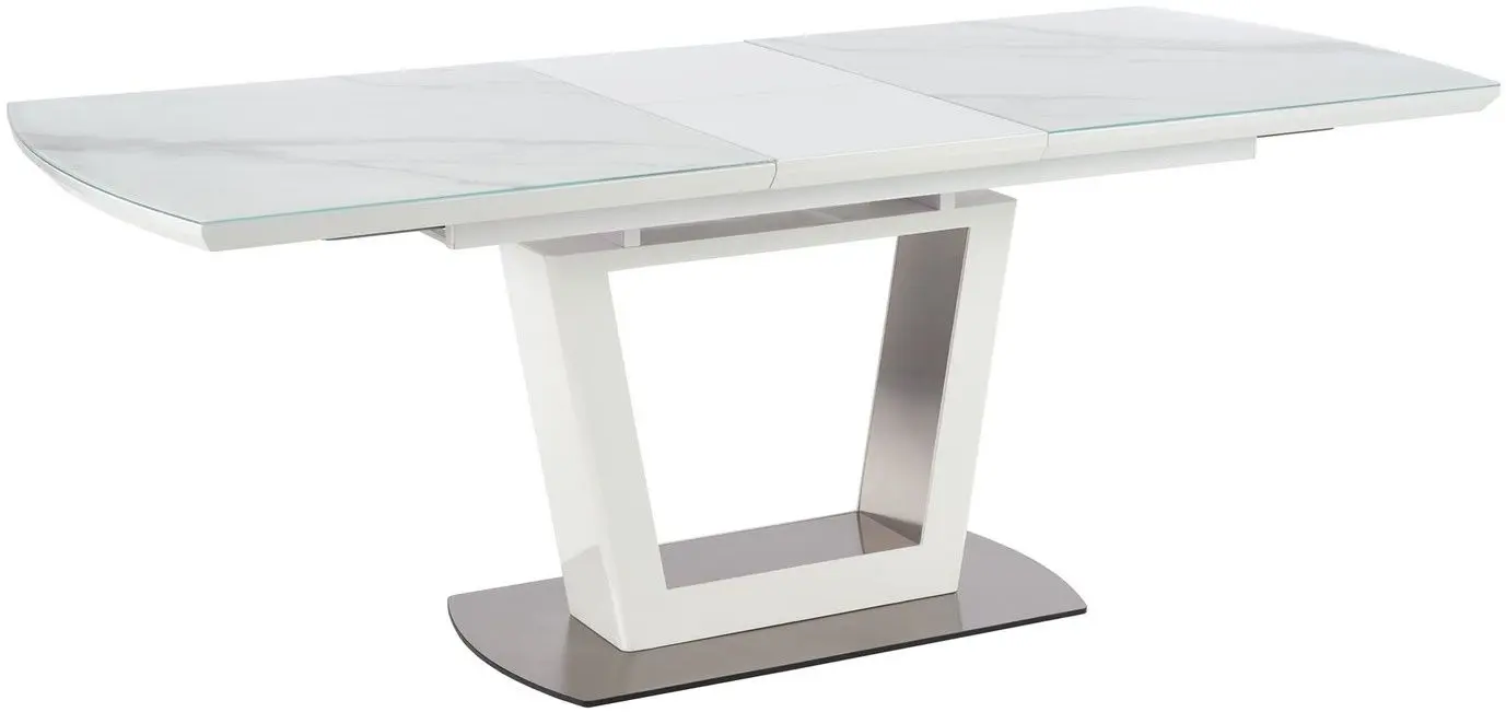 Стол раскладной Halmar Blanco (White Marble/White) - 3
