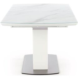 Стол раскладной Halmar Blanco (White Marble/White) Thumb