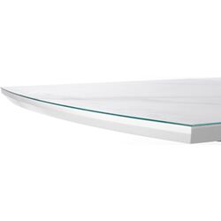 Стол раскладной Halmar Blanco (White Marble/White) Thumb