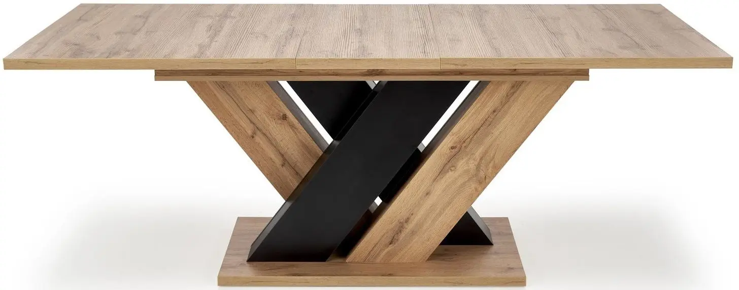 Masa plianta Halmar Brandon (Wotan Oak/Black)