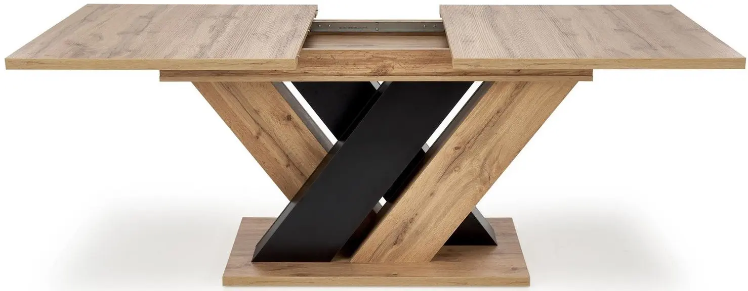 Masa plianta Halmar Brandon (Wotan Oak/Black)