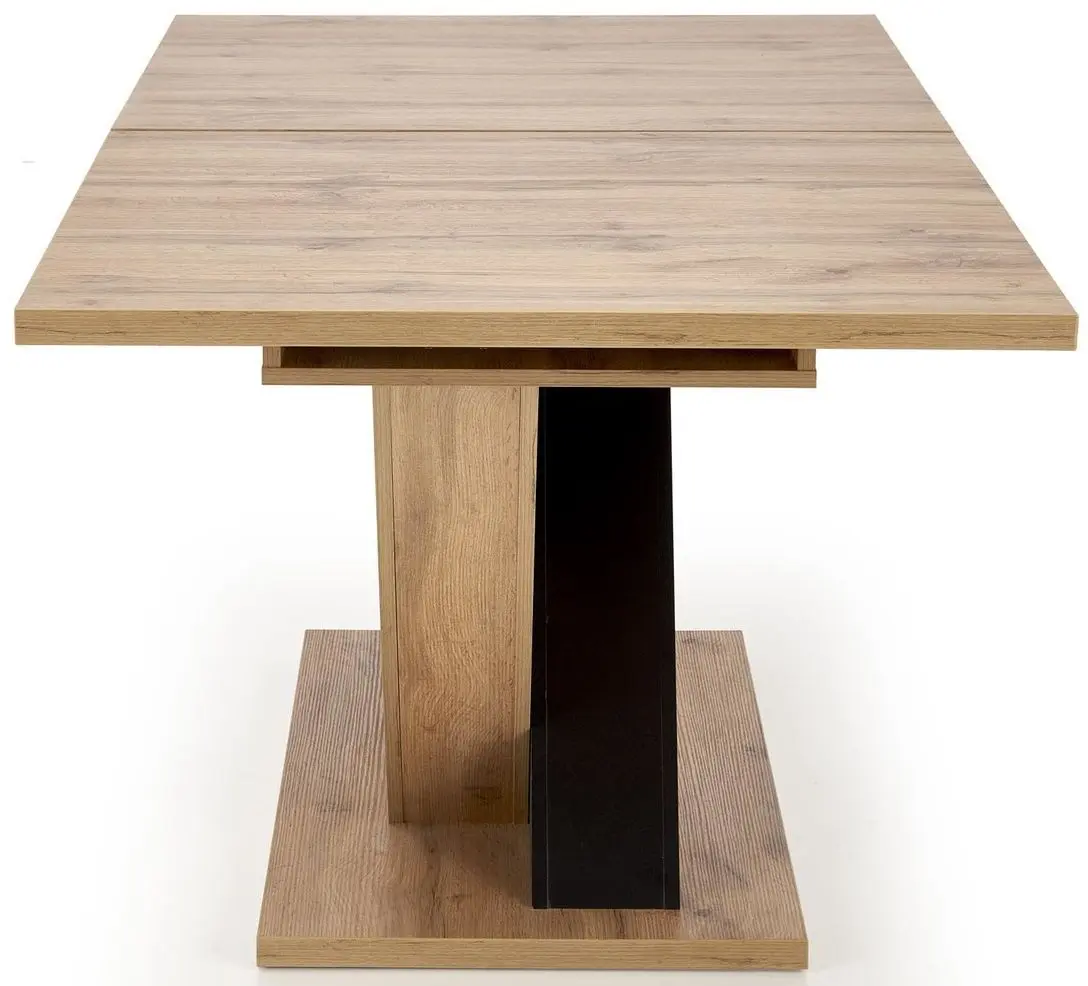 Masa plianta Halmar Brandon (Wotan Oak/Black)