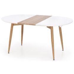 Masa extensibila Halmar Caliber 160/200cm (White Matt/Sanremo Oak) Thumb