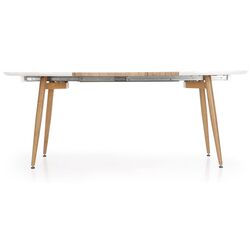 Masa extensibila Halmar Caliber 160/200cm (White Matt/Sanremo Oak) Thumb