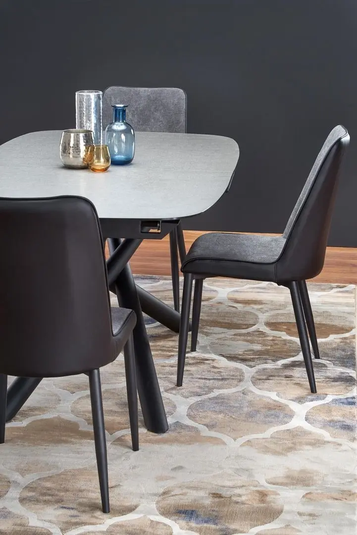 Стол раскладной Halmar Capello (Gray/Black) - 8