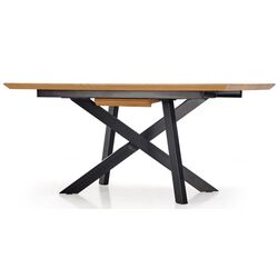 Masa extensibila Halmar Capital (Golden Oak/Black) Thumb
