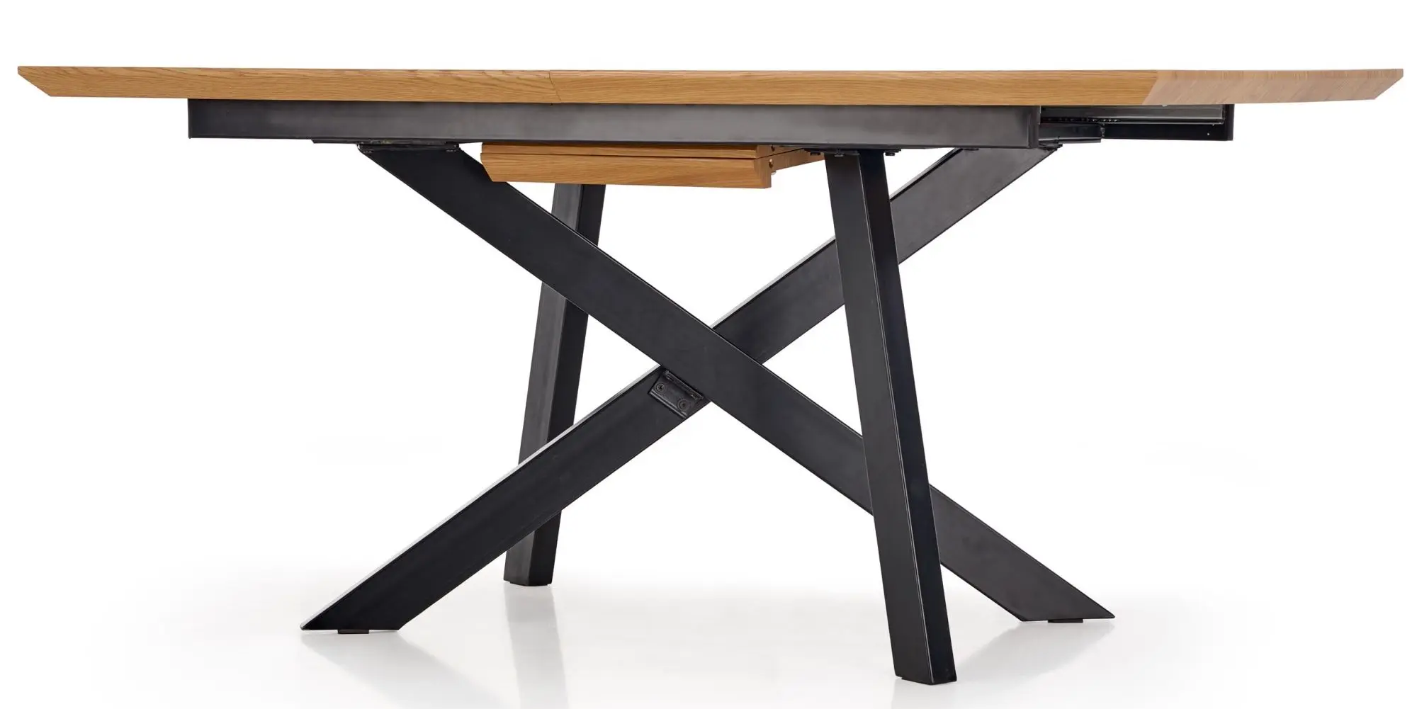 Masa extensibila Halmar Capital (Golden Oak/Black)