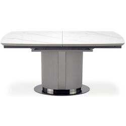 Стол раскладной Halmar Dancan (White Marble/Grey/Black) Thumb