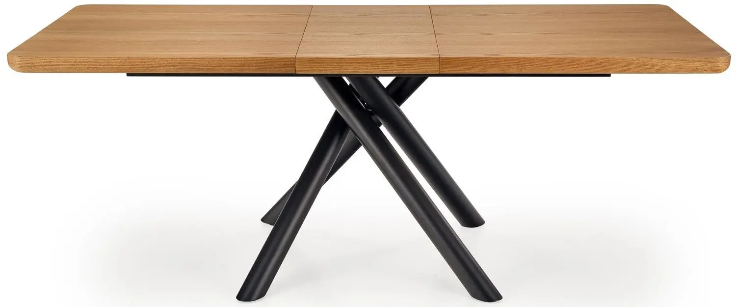 Masa extensibila Halmar Derrick (Natural Oak/Black)