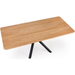 Masa extensibila Halmar Derrick (Natural Oak/Black) Thumb