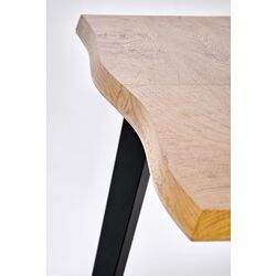 Masa extensibila Halmar Dickson 2 (Natural/Black) Thumb