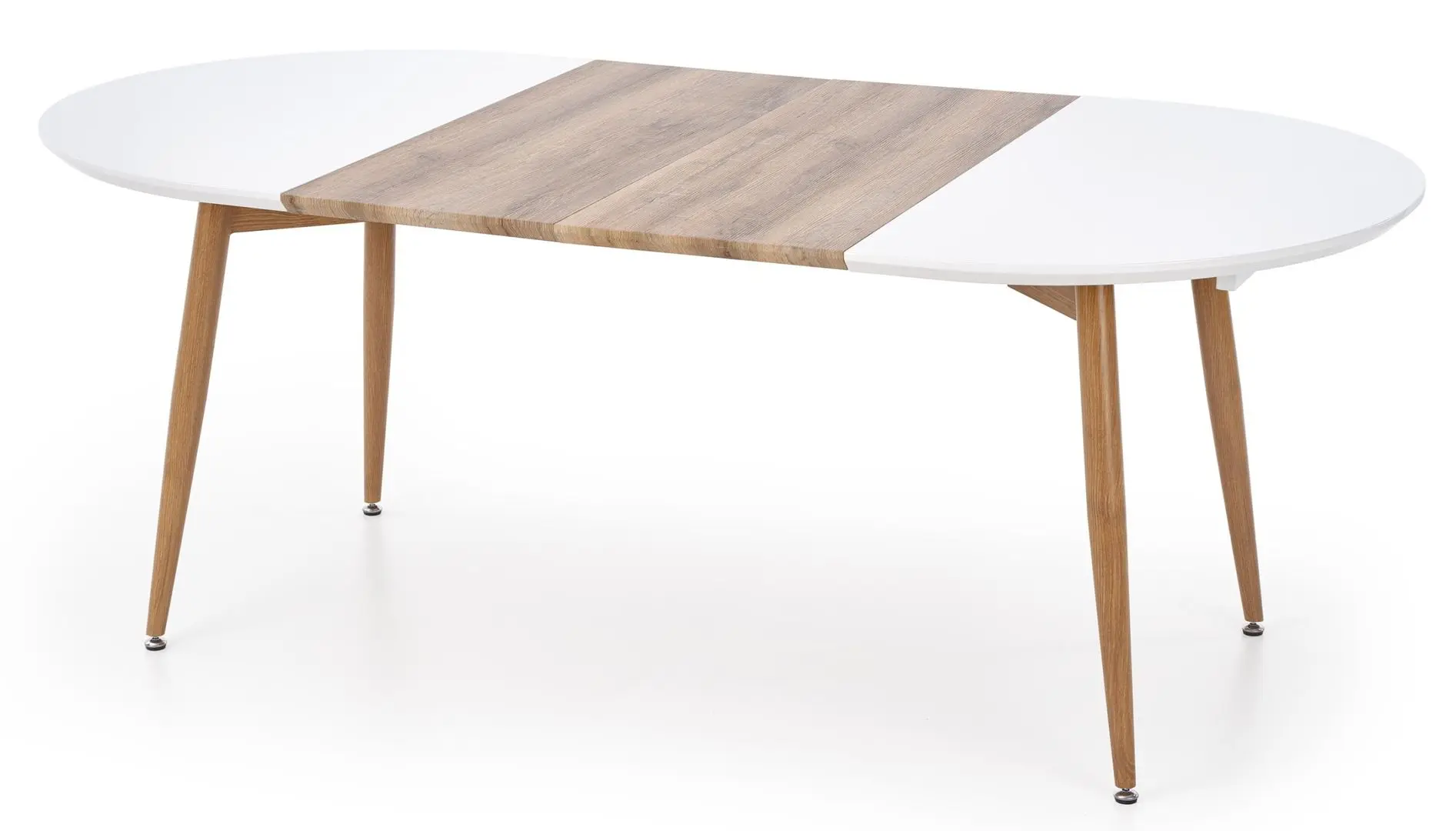 Masa extensibila Halmar Edward (Honey Oak/White)