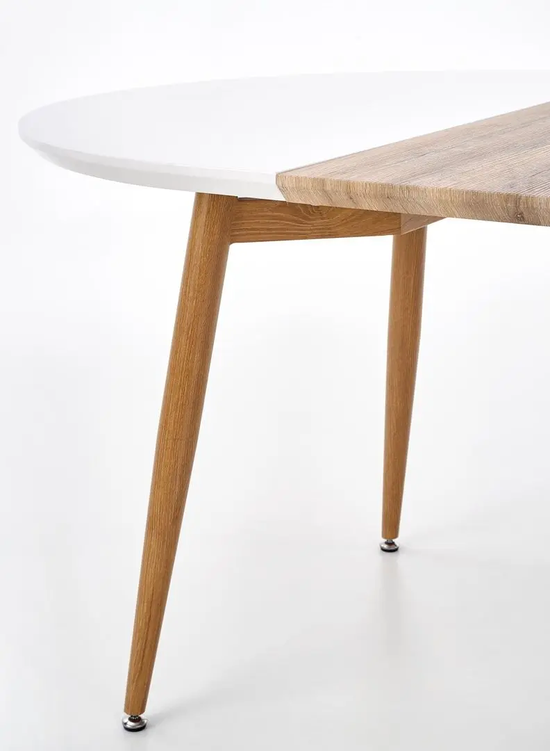 Masa extensibila Halmar Edward (Honey Oak/White)