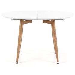 Стол раскладной Halmar Edward (White/Sanremo Oak) Thumb