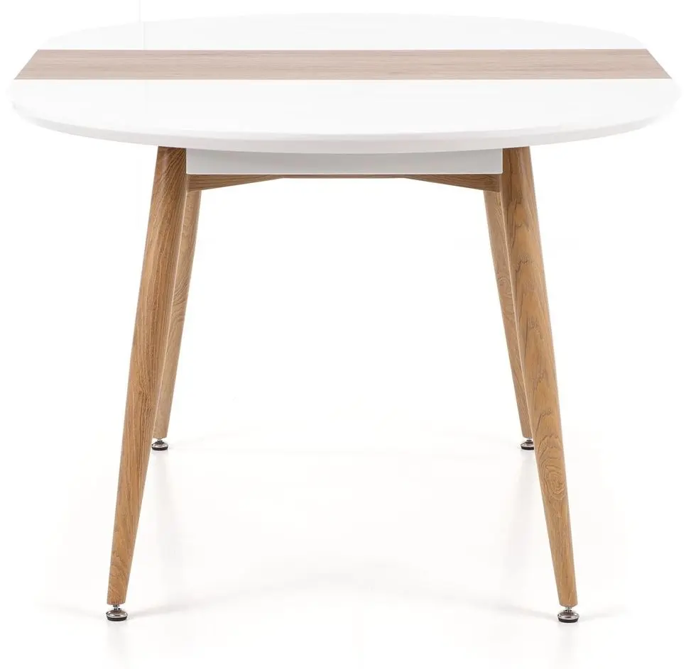 Стол раскладной Halmar Edward (White/Sanremo Oak)