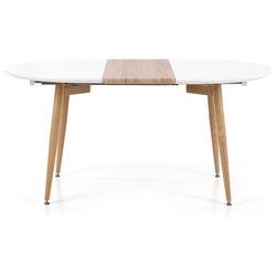 Стол раскладной Halmar Edward (White/Sanremo Oak) Thumb