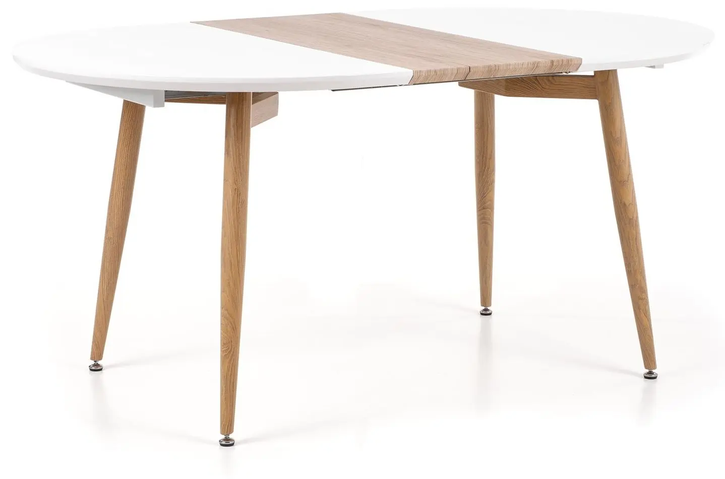 Стол раскладной Halmar Edward (White/Sanremo Oak)