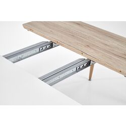 Стол раскладной Halmar Edward (White/Sanremo Oak) Thumb