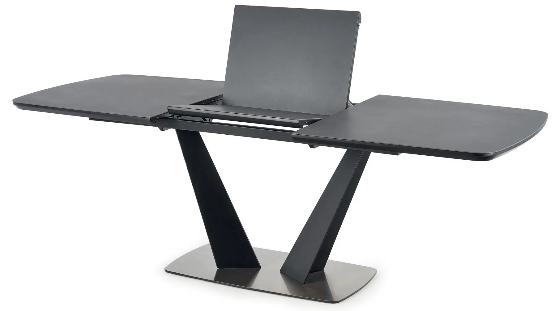 Masa extensibila Halmar Fangor (Dark Gray/Black)