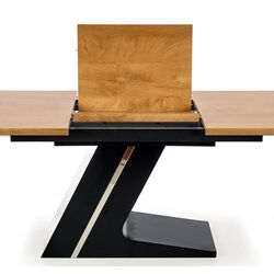 Masa extensibila Halmar Ferguson 160/220cm (Natural Oak/Black) Thumb