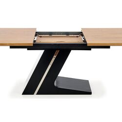 Masa extensibila Halmar Ferguson 160/220cm (Natural Oak/Black) Thumb