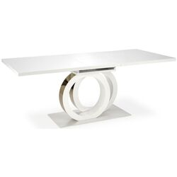 Masa extensibila Halmar Galardo (White/Gold) Thumb