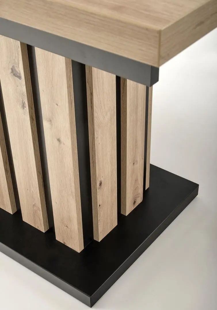Masa extensibila Halmar Lamello (Artisan Oak/Black)