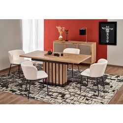 Masa extensibila Halmar Lamello (Artisan Oak/Black) Thumb