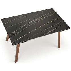 Masa extensibila Halmar Lozano (Black Marble/Walnut) Thumb