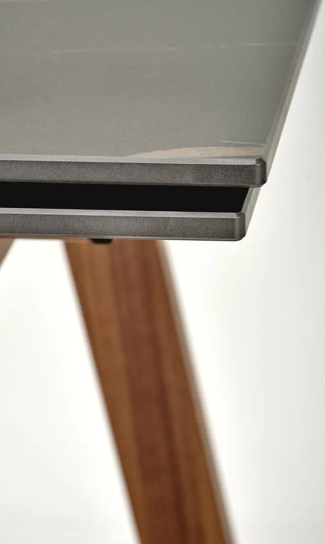 Masa extensibila Halmar Lozano (Black Marble/Walnut)