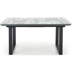 Masa extensibila Halmar Marley 160/200cm (White Marble/Gray/Black) Thumb