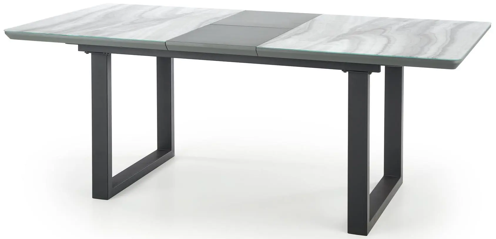 Masa extensibila Halmar Marley 160/200cm (White Marble/Gray/Black)