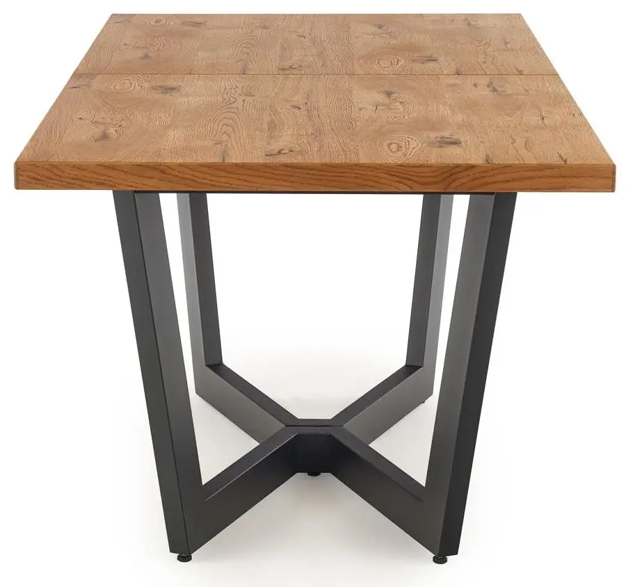 Masa extensibila Halmar Massive 160-250cm (Light Oak/Black)