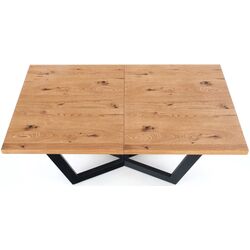 Masa extensibila Halmar Massive 160-250cm (Light Oak/Black) Thumb