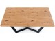 Masa extensibila Halmar Massive 160-250cm (Light Oak/Black)