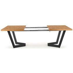 Masa extensibila Halmar Massive 160-250cm (Light Oak/Black) Thumb