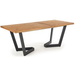 Masa extensibila Halmar Massive 160-250cm (Light Oak/Black) Thumb