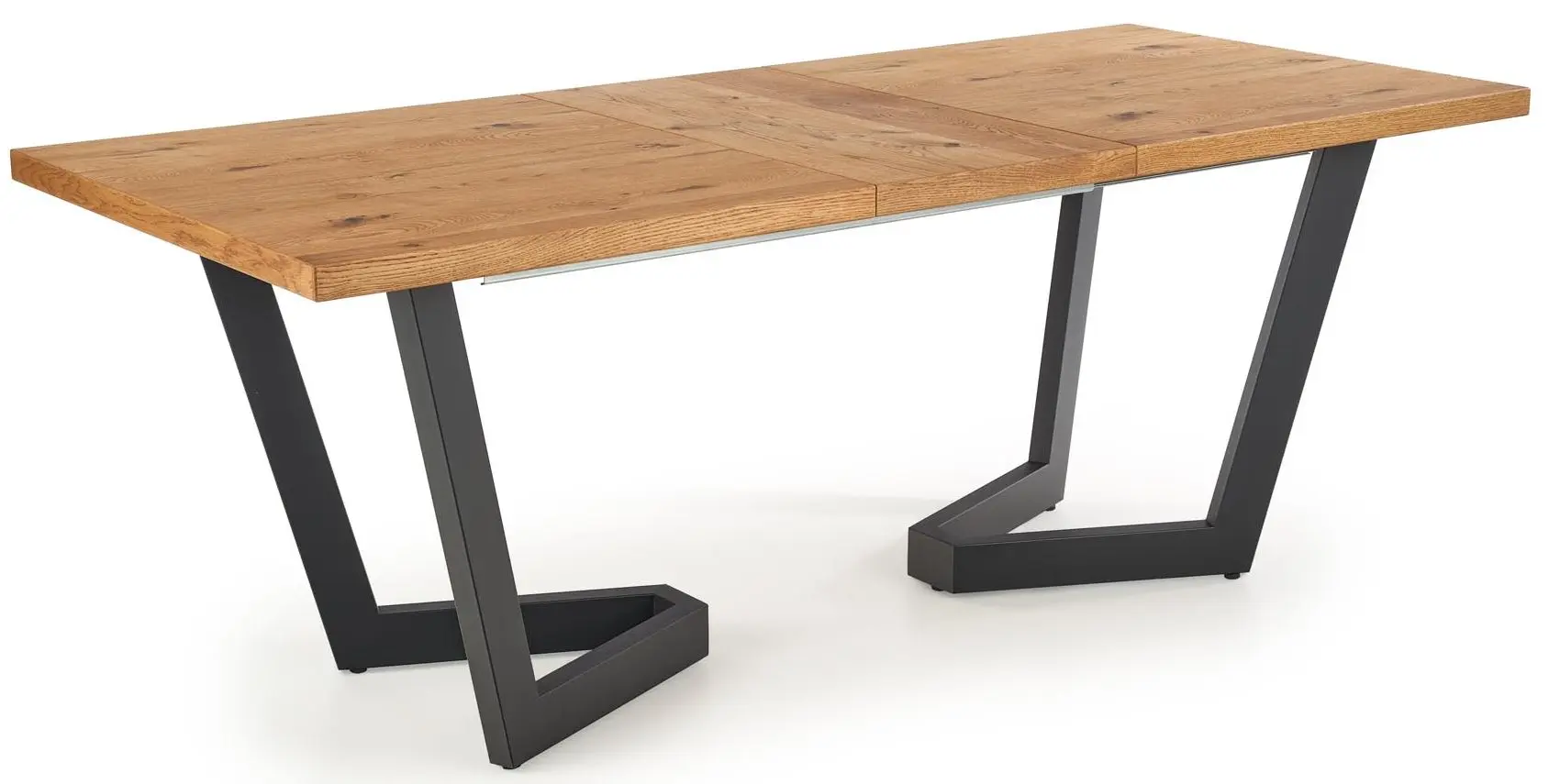 Masa extensibila Halmar Massive 160-250cm (Light Oak/Black)