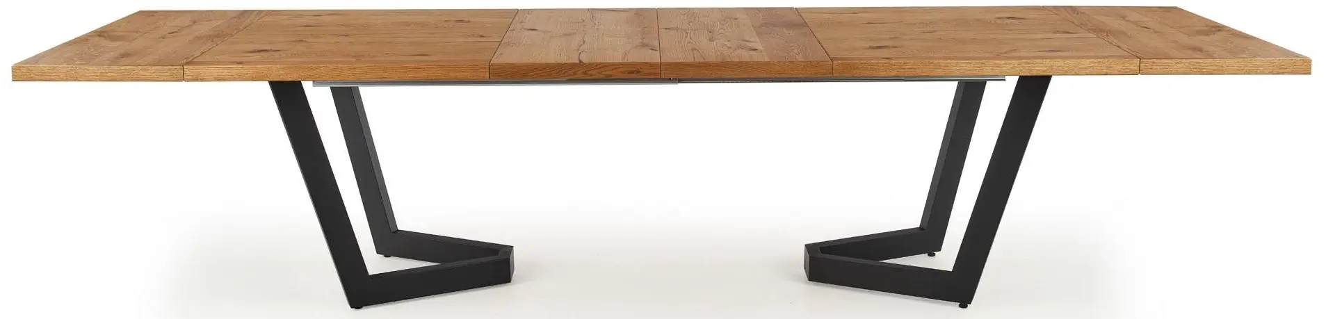 Masa extensibila Halmar Massive 160-250cm (Light Oak/Black)