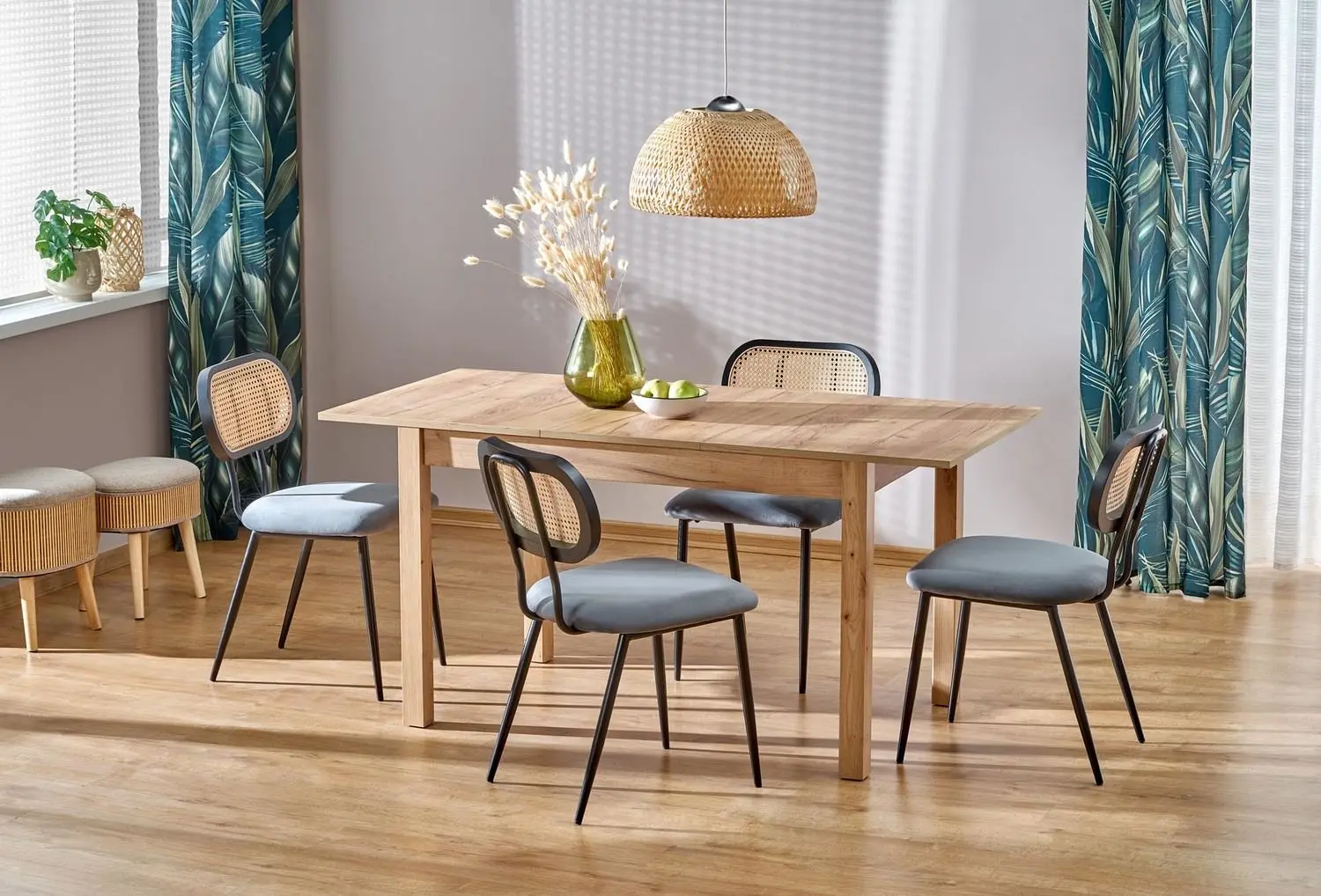 Стол раскладной Halmar Maurycy (Craft Oak)