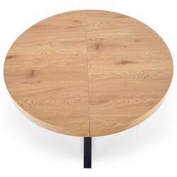 Стол раскладной Halmar Mercy (Gold Oak/Black) Thumb