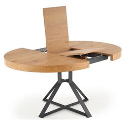 Стол раскладной Halmar Mercy (Gold Oak/Black) Thumb