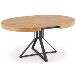 Стол раскладной Halmar Mercy (Gold Oak/Black) Thumb