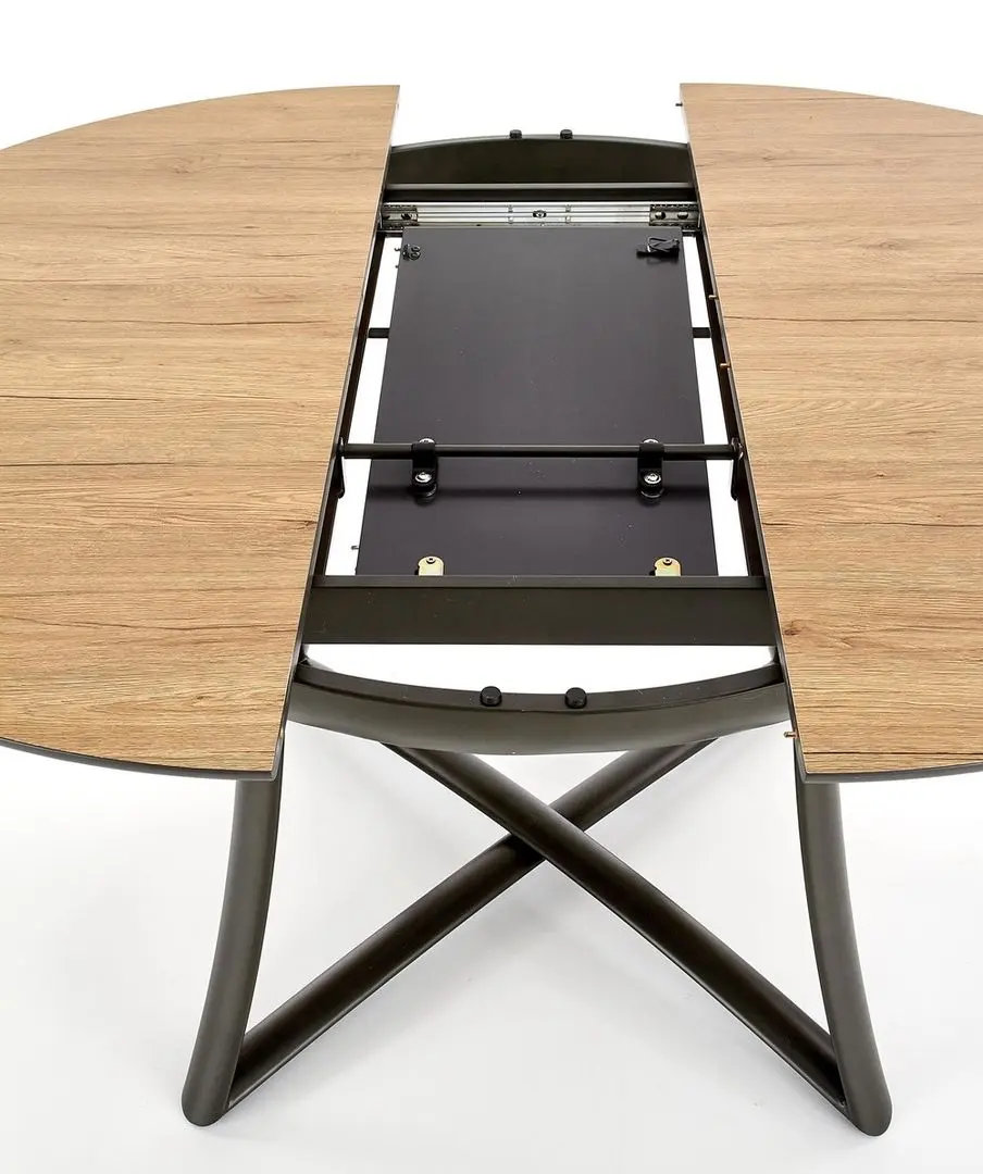 Masa extensibila Halmar Moretti 118/148cm (Natural Oak/Gray)